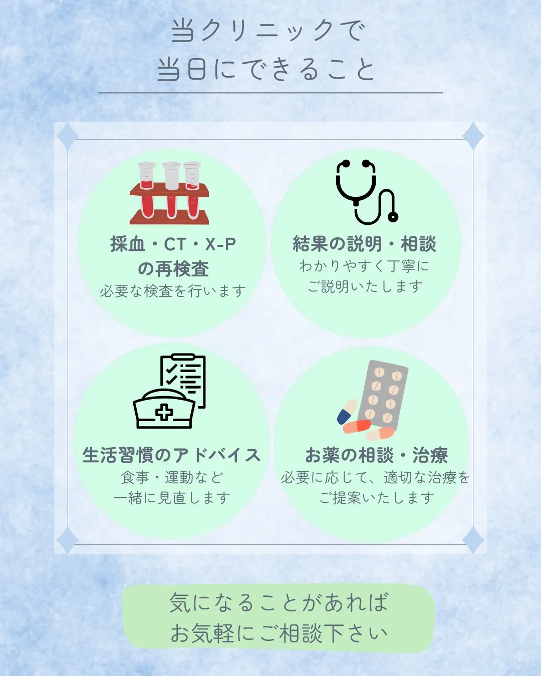 健診結果、放置していませんか？👀